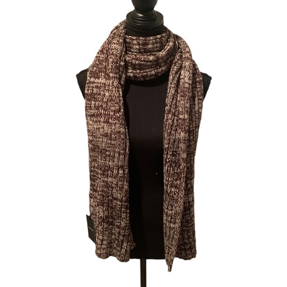 Nordstrom Scarf in Burgundy Combo NWT - Picture 1 of 5